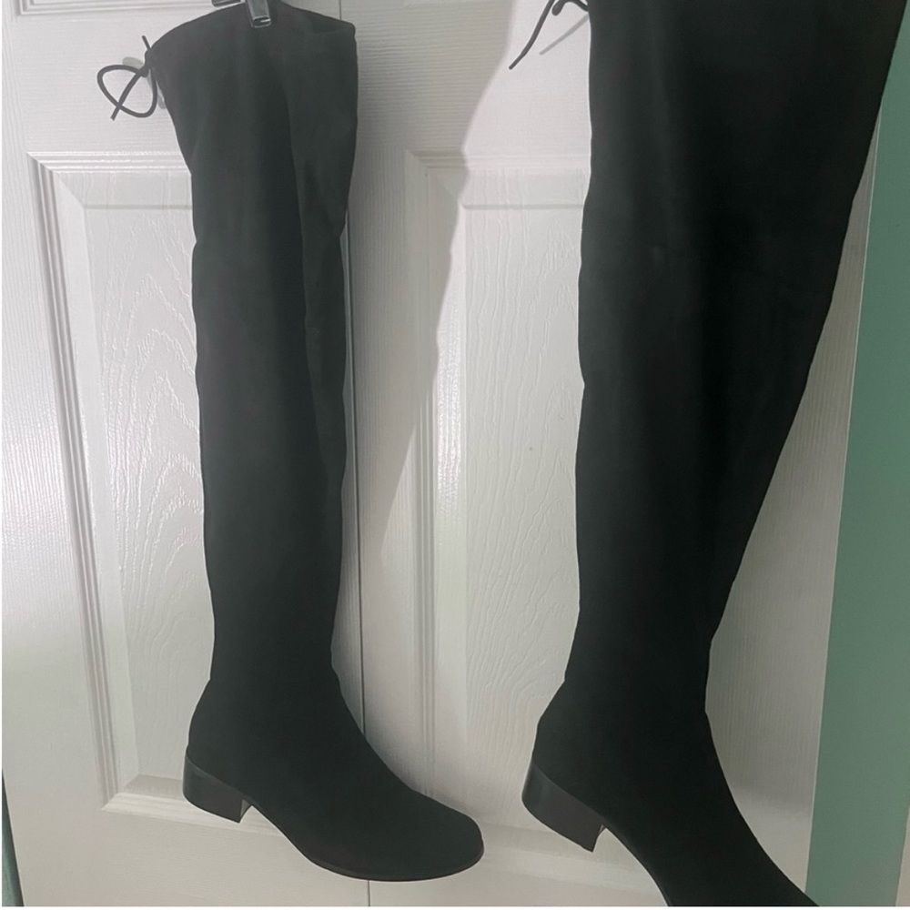 Brand new over the knee black boots
